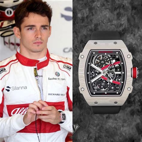 charles leclerc montre richard mille|richard mille charles watch.